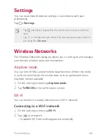 Preview for 69 page of LG LG-M322 User Manual