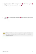 Preview for 42 page of LG LG-M400F User Manual