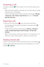 Preview for 72 page of LG LG-M400F User Manual