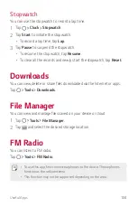 Preview for 105 page of LG LG-M400F User Manual