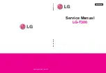 LG LG-T300 Service Manual preview