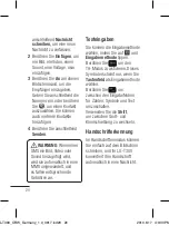 Preview for 22 page of LG LG-T300 User Manual