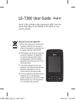 Preview for 109 page of LG LG-T300 User Manual