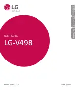 LG LG-V498 User Manual preview