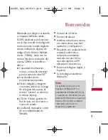 Preview for 9 page of LG LG380 (Spanish) Instrucciones Del Usuario