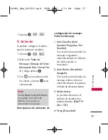 Preview for 37 page of LG LG380 (Spanish) Instrucciones Del Usuario