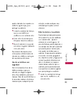 Preview for 85 page of LG LG380 (Spanish) Instrucciones Del Usuario