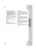 Preview for 47 page of LG LH-C360 Owner'S Manual