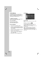 Preview for 22 page of LG LH-C3603SE Owner'S Manual