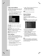 Preview for 22 page of LG LH-RH9500P Owner'S Manual