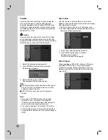 Preview for 30 page of LG LH-RH9500P Owner'S Manual