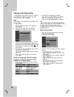 Preview for 36 page of LG LH-RH9500P Owner'S Manual