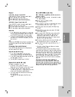 Preview for 39 page of LG LH-RH9500P Owner'S Manual