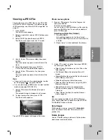 Preview for 41 page of LG LH-RH9500P Owner'S Manual