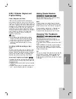 Preview for 53 page of LG LH-RH9500P Owner'S Manual