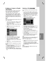 Preview for 55 page of LG LH-RH9500P Owner'S Manual