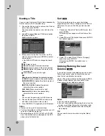 Preview for 56 page of LG LH-RH9500P Owner'S Manual