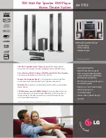 Preview for 1 page of LG LH-T755 Brochure