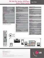 Preview for 2 page of LG LH-T755 Brochure