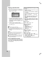 Preview for 20 page of LG LH-T755 Owner'S Manual