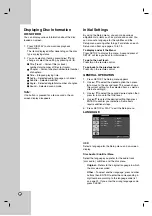 Preview for 10 page of LG LH-T7652 Owner'S Manual