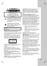 Preview for 3 page of LG LH-T9654 Owner'S Manual