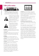 Preview for 2 page of LG LHD627 Owner'S Manual