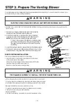 Preview for 9 page of LG LMVM2033BM Installation Instructions Manual