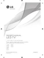 Preview for 4 page of LG LN57 Series Owner'S Manual