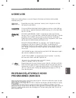 Preview for 306 page of LG LN57 Series Owner'S Manual