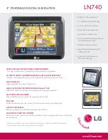 Preview for 1 page of LG LN740 Series Specifications