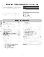 Preview for 2 page of LG LRE30755SB - 30in Electric Range Owner'S Manual & Cooking Manual