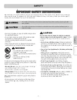 Preview for 3 page of LG LRE30755SB - 30in Electric Range Owner'S Manual & Cooking Manual