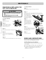 Preview for 38 page of LG LRE30955 Owner'S Manual & Cooking Manual