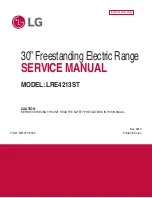 Preview for 1 page of LG LRE4213ST Service Manual