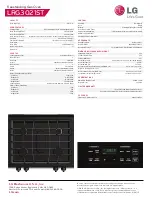 Preview for 2 page of LG LRG3021ST Specifications