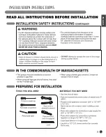 Preview for 5 page of LG LRG3091SB Installation Manual