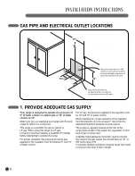 Preview for 8 page of LG LRG3091SB Installation Manual