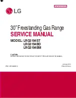 Preview for 1 page of LG LRG3194BD Service Manual