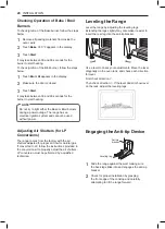 Preview for 20 page of LG LRG5115ST Owner'S Manual