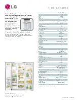 Preview for 2 page of LG LRSC26925TT Specifications