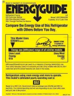 LG LRSC26944 Energy Manual preview