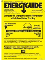 LG LRSC26960 Energy Manual preview