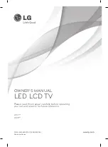 LG LS57 series Owner'S Manual preview