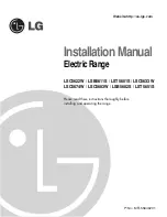 LG LSB5611S Installation Manual preview