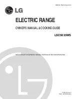 LG LSC5633WS Owner'S Manual & Cooking Manual preview