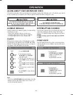 Preview for 15 page of LG LSMC3086ST Owner'S Manual & Cooking Manual