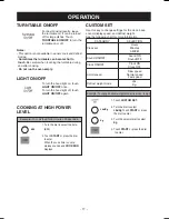 Preview for 17 page of LG LSMC3086ST Owner'S Manual & Cooking Manual