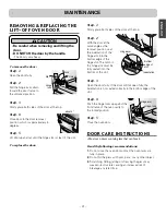 Preview for 35 page of LG LSRE307ST Owner'S Manual