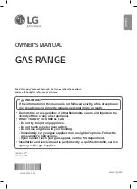 Preview for 1 page of LG LSSG3016 Series Owner'S Manual